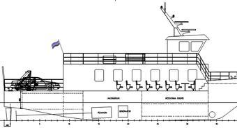 Conceptual design of passenger ferry "Prangli"
