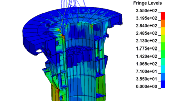 FPSO ship: Structural analysis of the turret structure and the ship hull