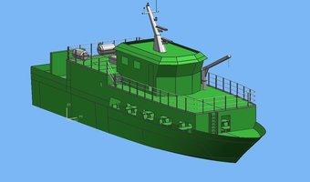 Conceptual design of passenger ferry "Ruhnu"